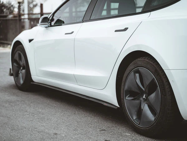 CMST - Model 3 - Carbon Fiber Side Skirts V1