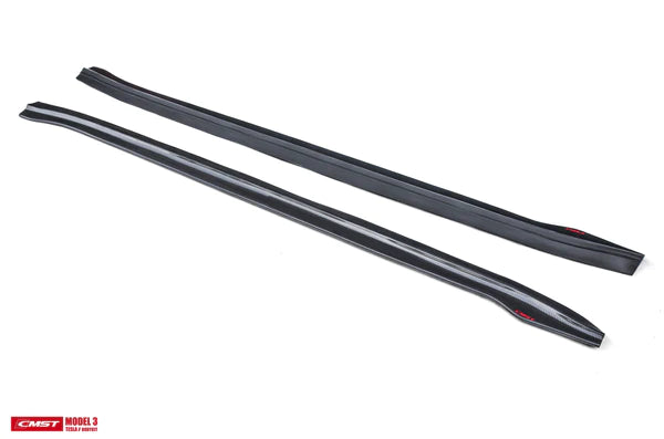 CMST - Model 3 - Carbon Fiber Side Skirts V1
