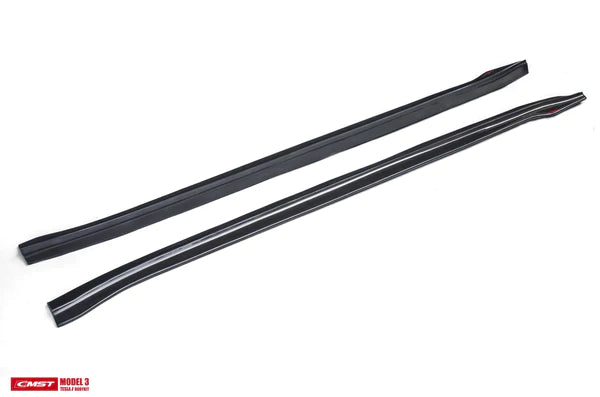 CMST - Model 3 - Carbon Fiber Side Skirts V1