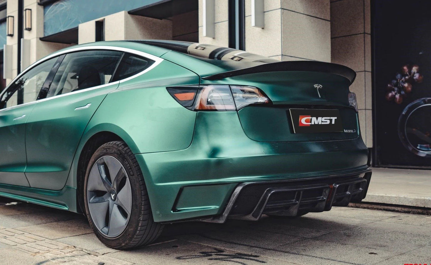 CMST - Model 3 - Rear Bumper & Rear Diffuser V1