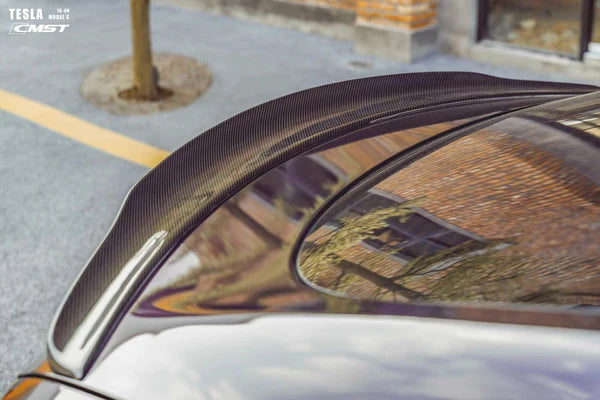 CMST - Model S (2016-2020) - Carbon Fiber Rear Spoiler