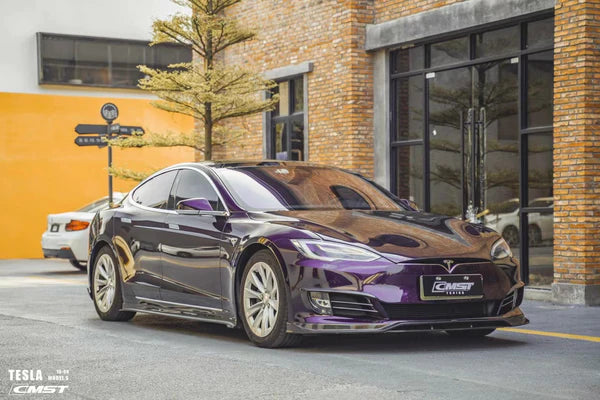 CMST - Model S (2016-2020) - Carbon Fiber Front Lip