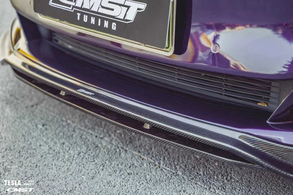 CMST - Model S (2016-2020) - Carbon Fiber Front Lip
