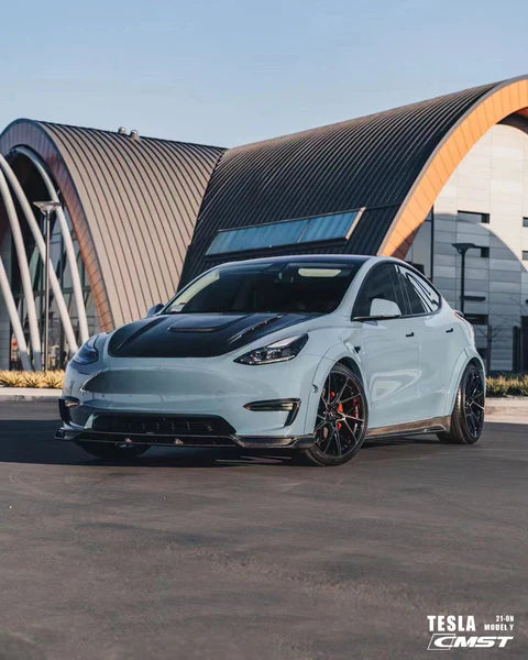 CMST - Model Y - Carbon Fiber Hood V1