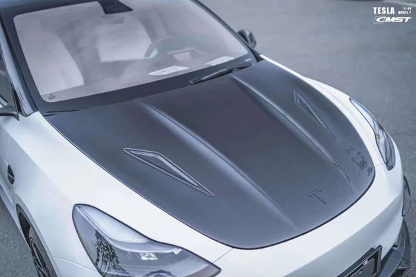 CMST - Model Y - Carbon Fiber Hood V2
