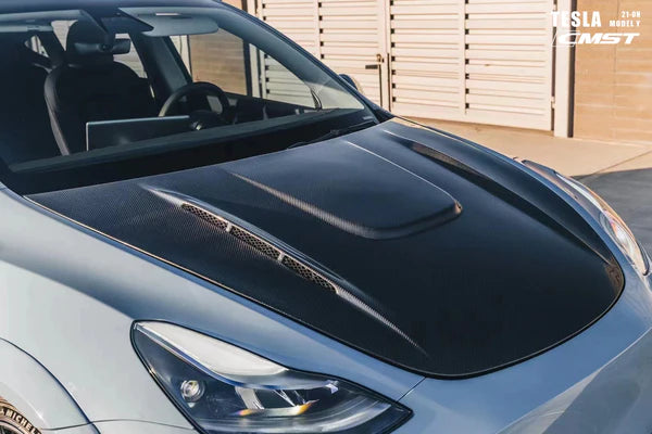 CMST - Model Y - Carbon Fiber Hood V1