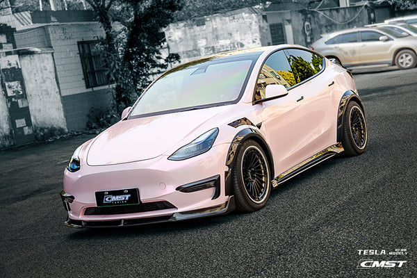 CMST - Model Y - Carbon Fiber Side Skirts V2