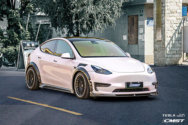CMST - Model Y - Carbon Fiber Front Lip V1