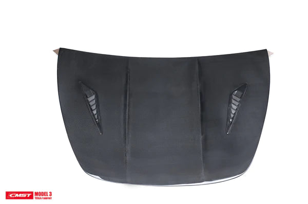 CMST - Model 3 - Carbon Fiber Hood V2