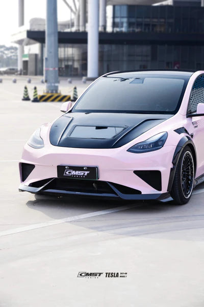 CMST - Model Y - Carbon Fiber Hood V3