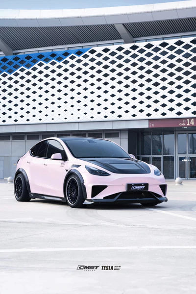 CMST - Model Y - Carbon Fiber Hood V3