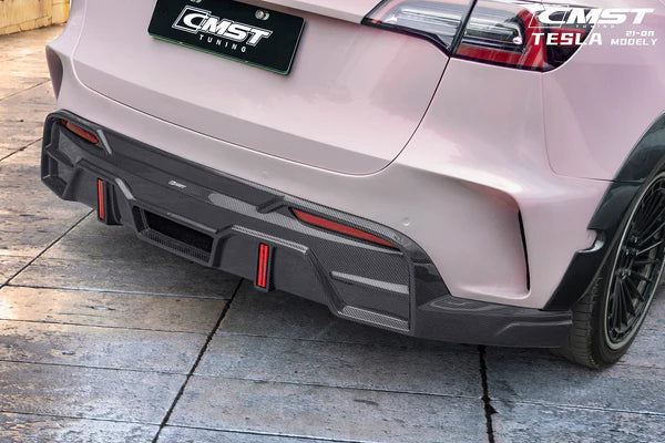 CMST - Model Y - Carbon Fiber Rear Diffuser V4