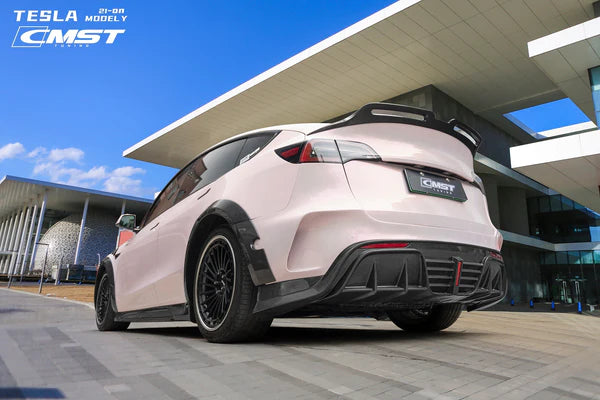 CMST - Model Y - Carbon Fiber Rear Diffuser V6