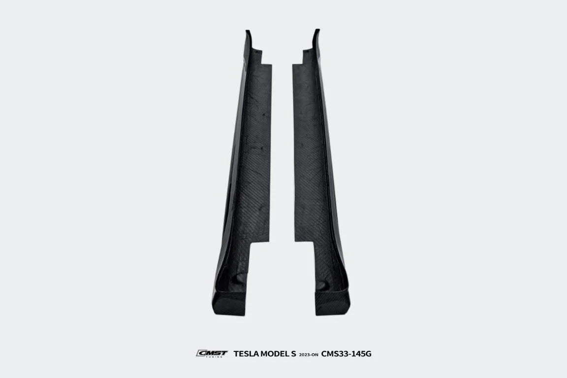 CMST - Model S (2021+) - Carbon Fiber Side Skirts