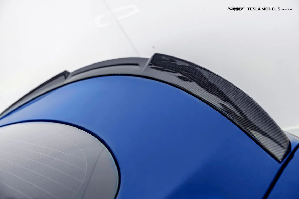 CMST - Model S (2021+) - Carbon Fiber Rear Spoiler