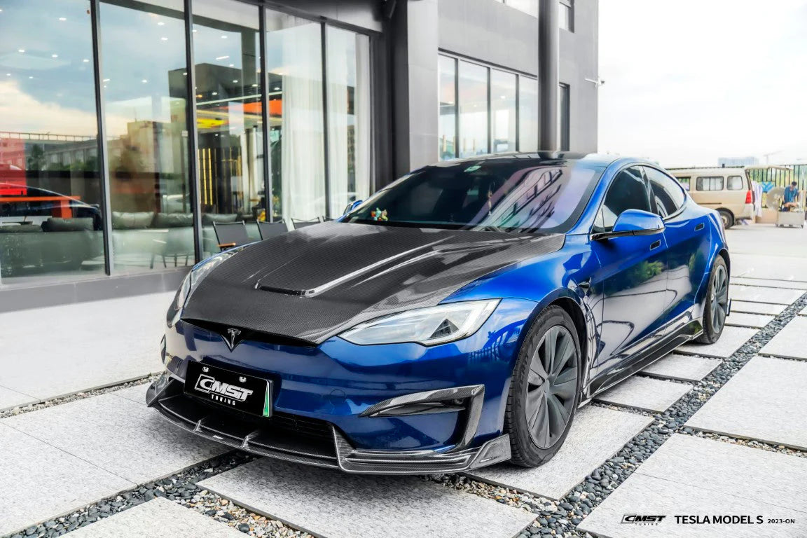 CMST - Model S (2021+) - Carbon Fiber Front Lip
