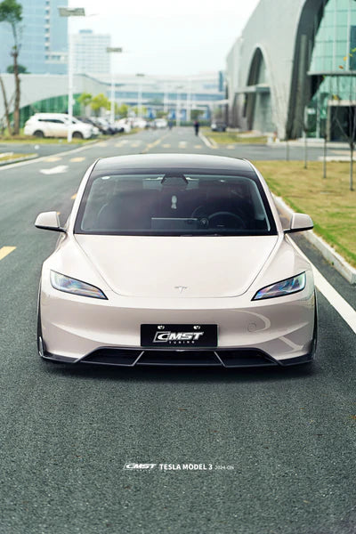CMST - Model 3 Highland - Carbon Fiber Front Lip V1