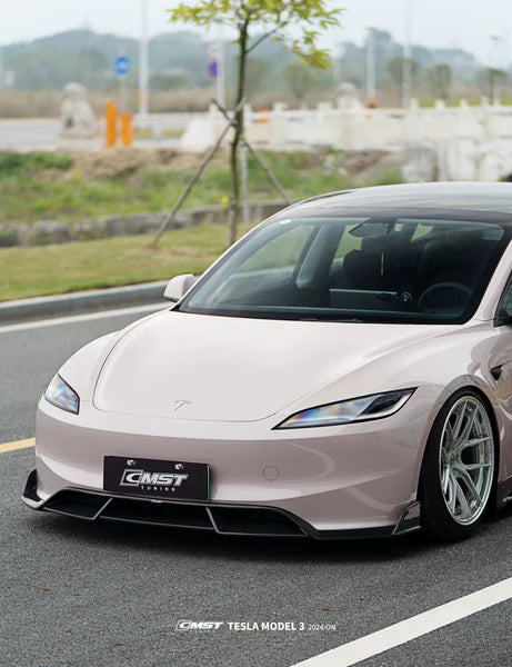 CMST - Model 3 Highland - Carbon Fiber Front Lip V1