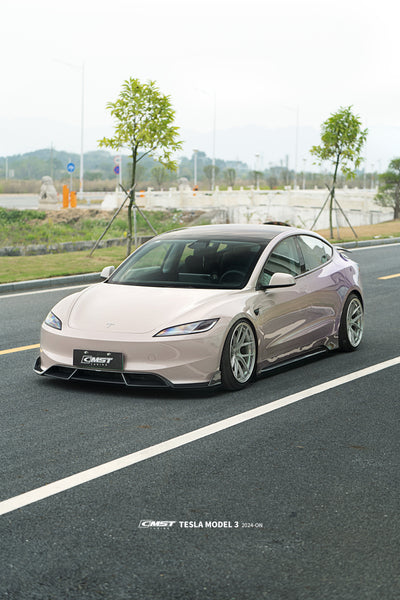 CMST - Model 3 Highland - Carbon Fiber Side Skirts V1