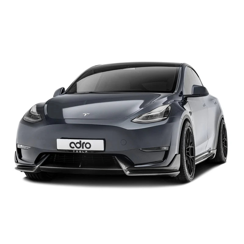 Adro - Model Y - Carbon Fiber Front Lip V1