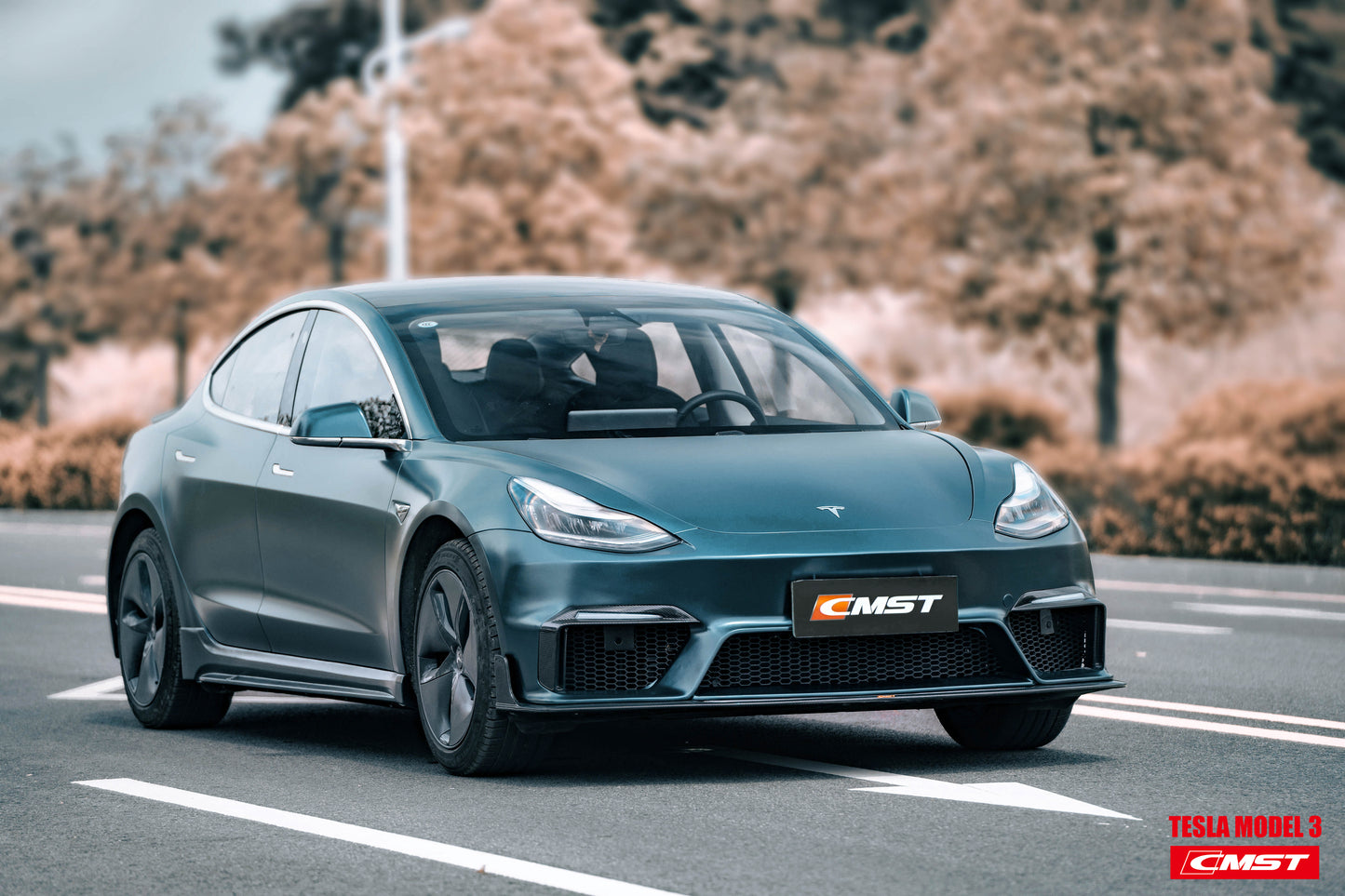 CMST - Model 3 - Front Bumper & Front Lip V1