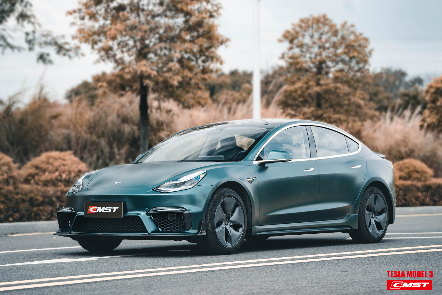 CMST - Model 3 - Front Bumper & Front Lip V1