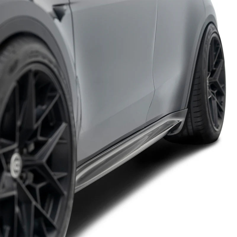 Adro - Model Y - Carbon Fiber Side Skirts V1
