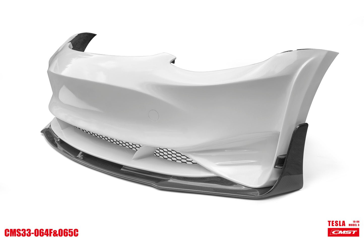 CMST - Model 3 - Front Bumper & Front Lip V2