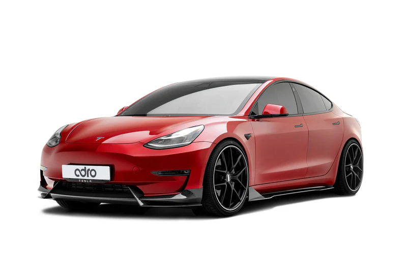Adro - Model 3 - Carbon Fiber Side Skirts V1