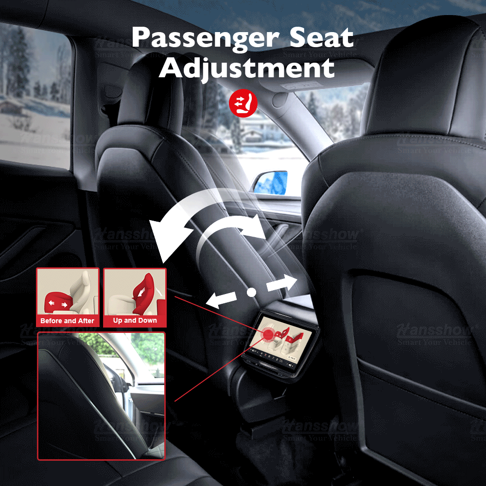 Model 3/Y 7.2" Rear Entertainment & Climate Control