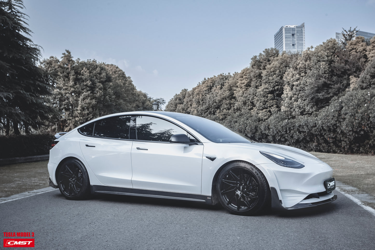 CMST - Model 3 - Front Bumper & Front Lip V2