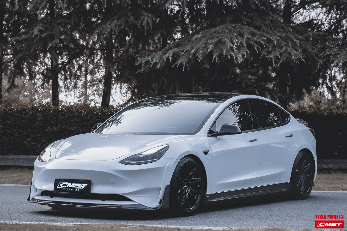 CMST - Model 3 - Front Bumper & Front Lip V2