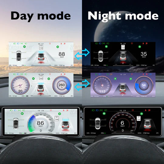 Model 3/Y - 6.2" Dashboard Screen Driver Display Instrument Cluster