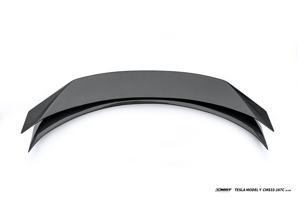 CMST - Model Y Juniper - Carbon Fiber Rear Spoiler V1