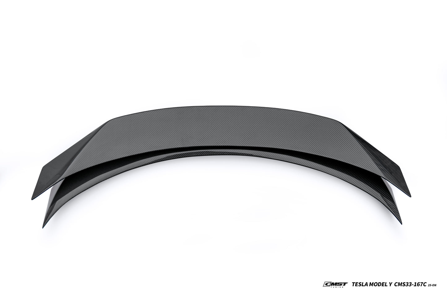 CMST - Model Y Juniper - Carbon Fiber Rear Spoiler V1