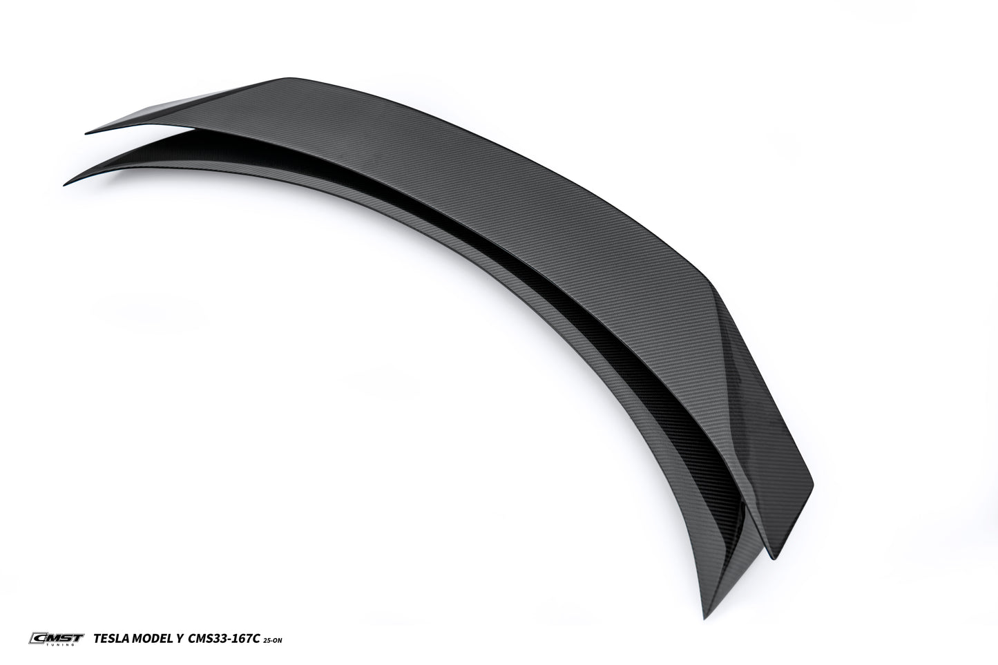 CMST - Model Y Juniper - Carbon Fiber Rear Spoiler V1