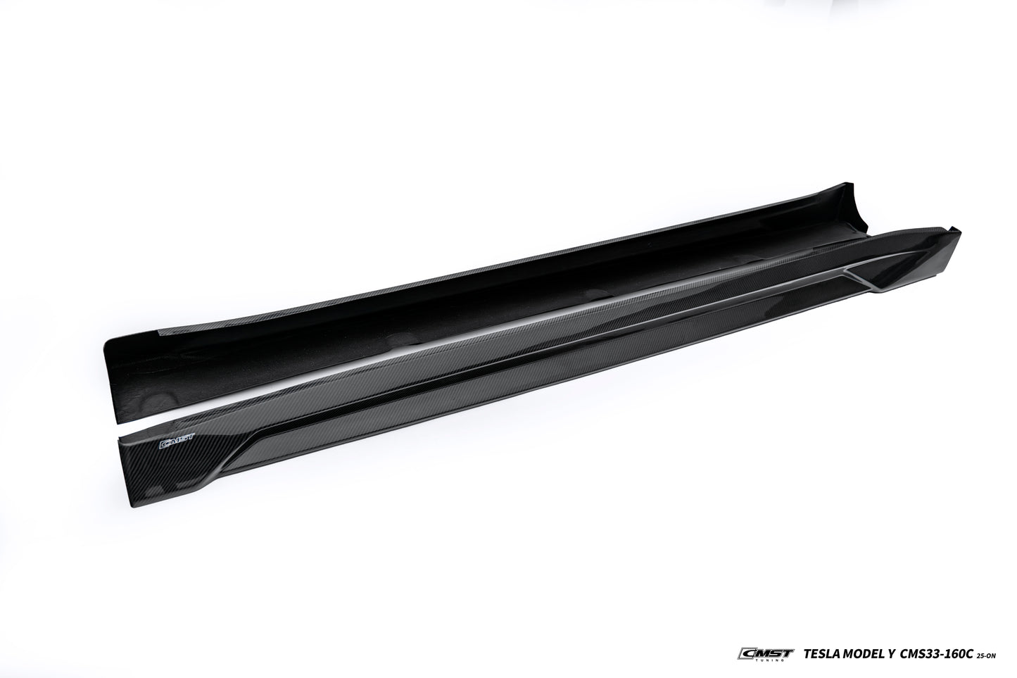CMST - Model Y Juniper - Carbon Fiber Side Skirts V2