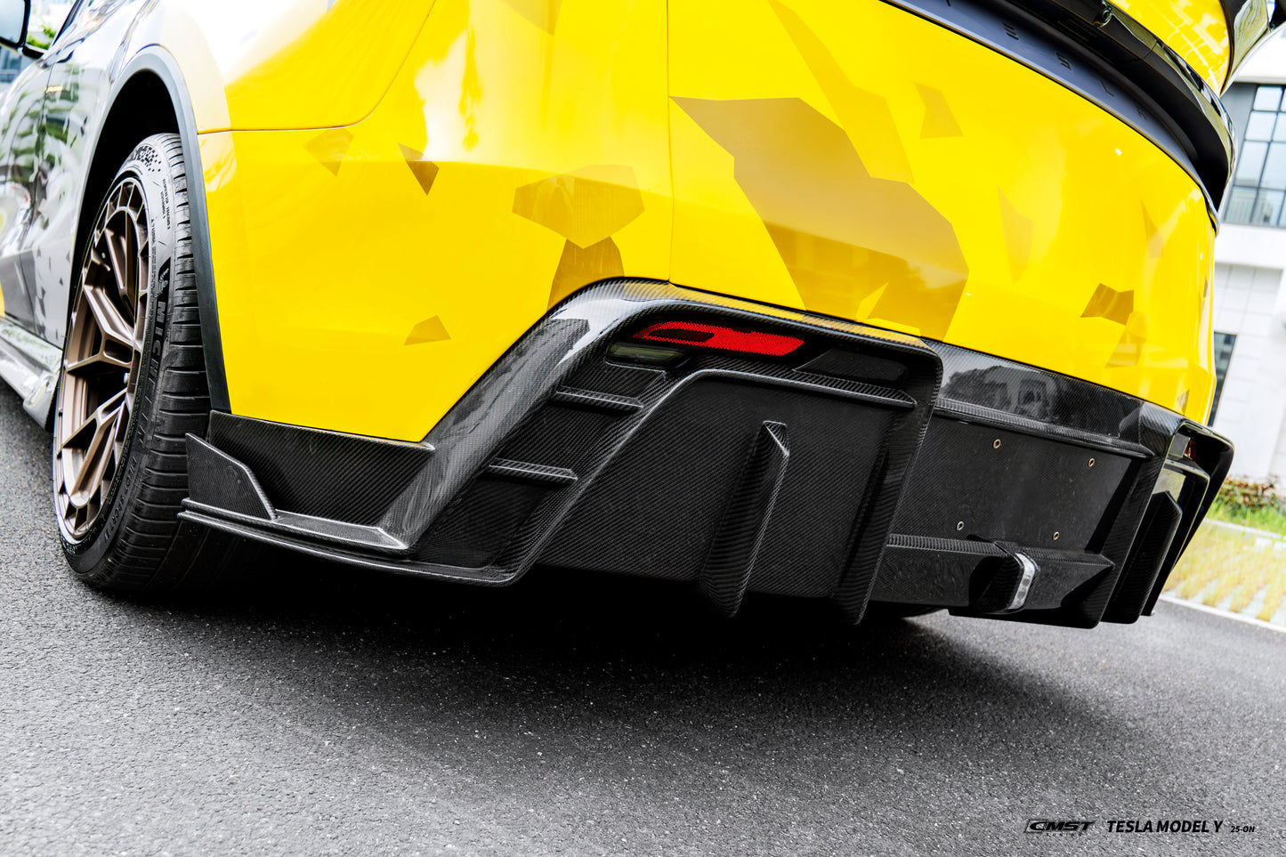 CMST - Model Y Juniper - Carbon Fiber Rear Diffuser V2
