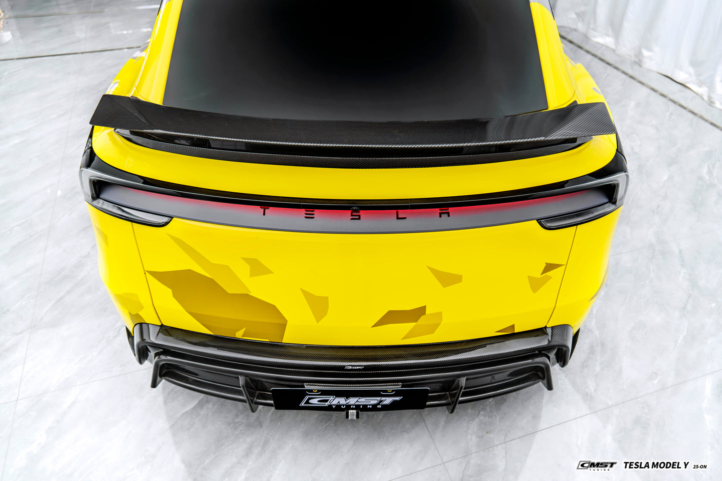 CMST - Model Y Juniper - Carbon Fiber Rear Spoiler V1