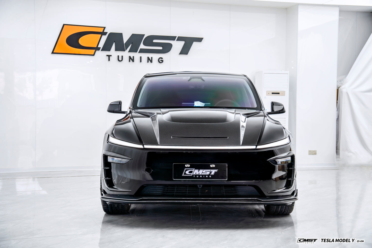 CMST - Model Y Juniper - Carbon Fiber Front Bumper Canards