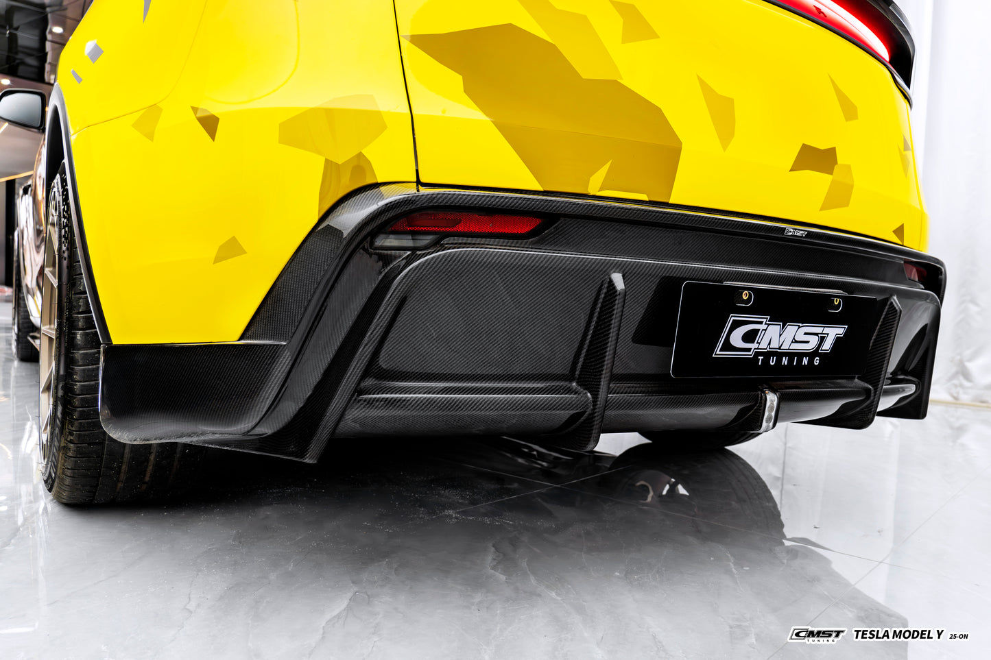 CMST - Model Y Juniper - Carbon Fiber Rear Diffuser V1