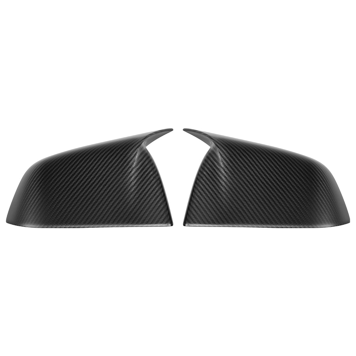 Model Y - Carbon Fiber Ox Horn Mirror Covers (M-Style)