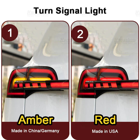 Model 3/Y - Starlink Full-Width Strip Tail Light
