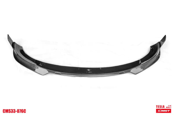 CMST - Model 3 - Carbon Fiber Front Lip V5