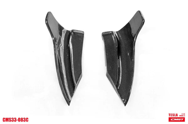 CMST - Model 3 - Carbon Fiber Rear Diffuser & Canards V5