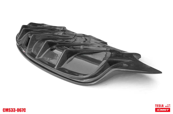 CMST - Model 3 - Carbon Fiber Rear Diffuser V4