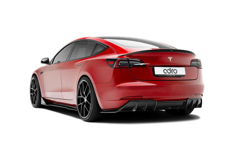 Adro - Model 3 - Carbon Fiber Rear Spoiler V1
