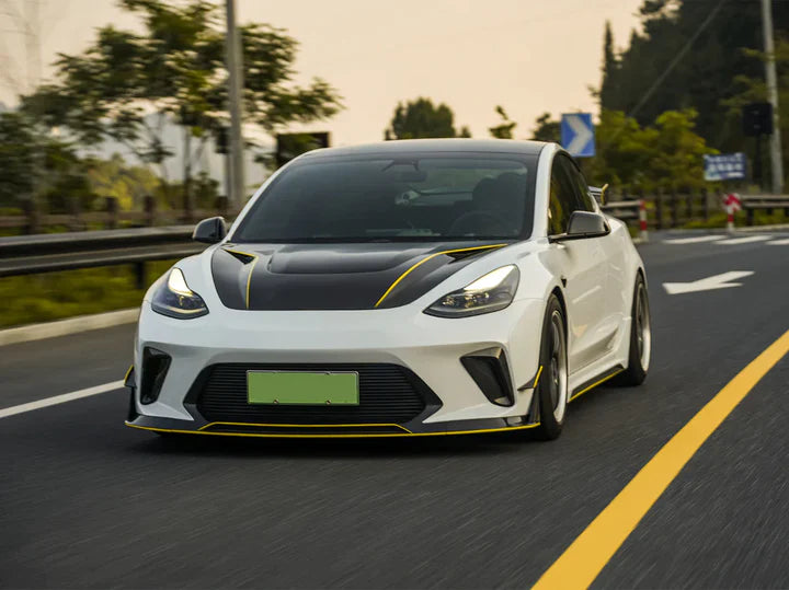 Robot - Model 3 - Hacker (Narrow) - Front Bumper & Front Lip