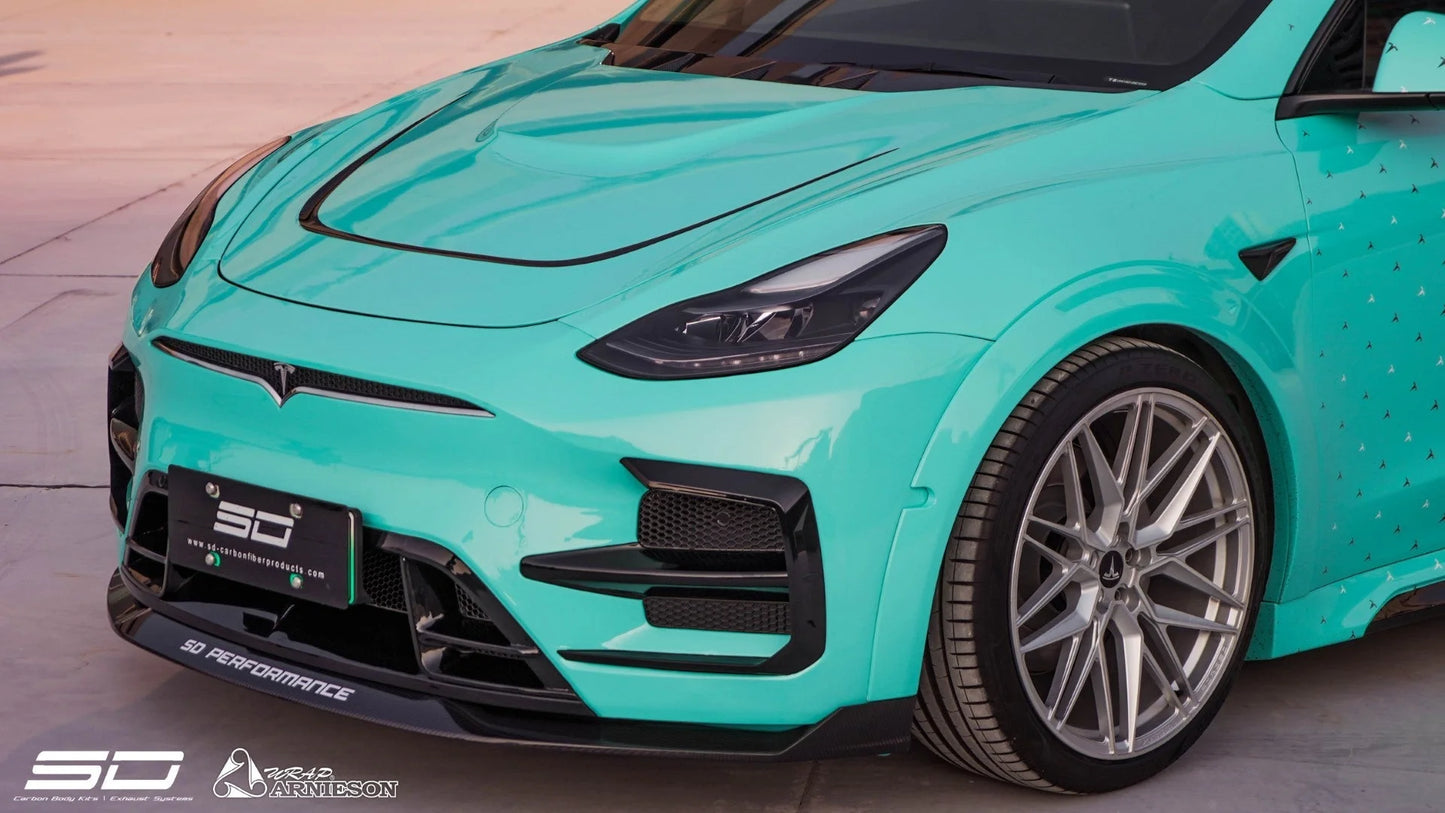 SD Tuning - Model Y - Front Bumper & Front Lip