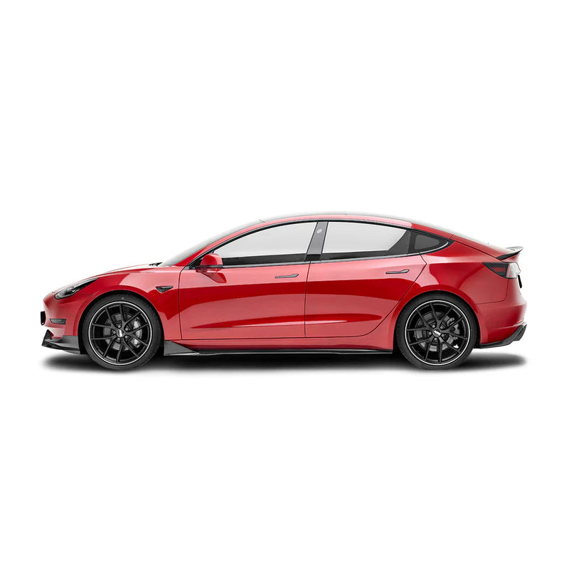 Adro - Model 3 - Carbon Fiber Side Skirts V1